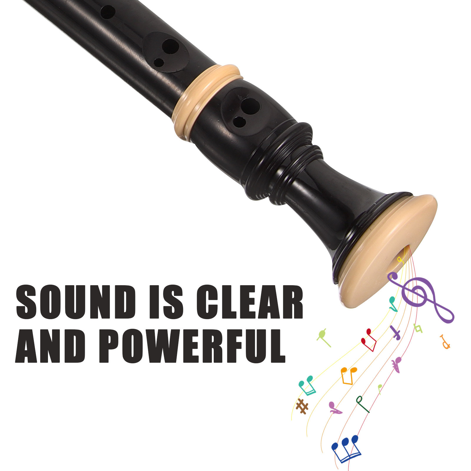 1 ชุด รีคอร์เดอร์โซปราโน 8 รู  - Soprano Recorder Plastic บทวิจารณ์และราคา